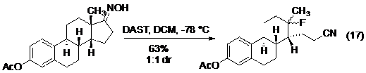 Các ví dụ của phản ứng Beckmann.